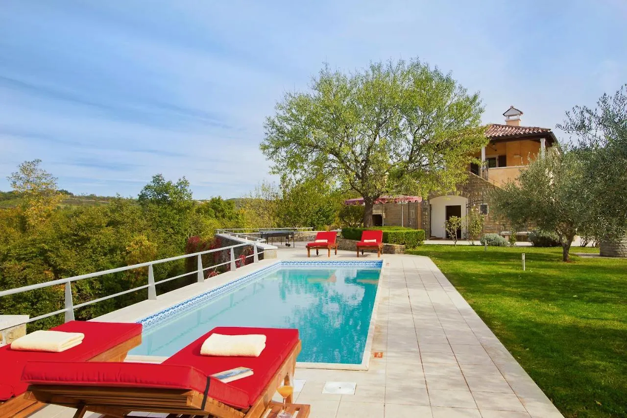 Villa Momiano With Private Pool Momjan Chorvatsko